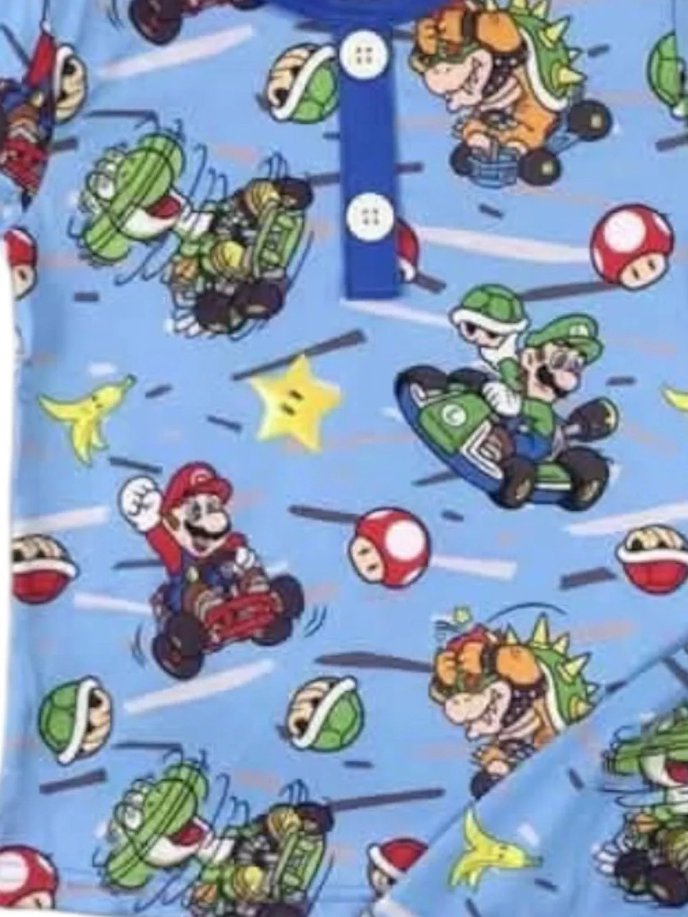 New Super Mario Boys Two-Piece Short Set Universal Studio Parks Outfit Boutique
